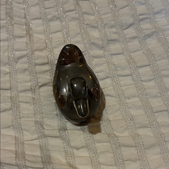 Pewter and Brass Duck trinket box - Picture 6 of 6